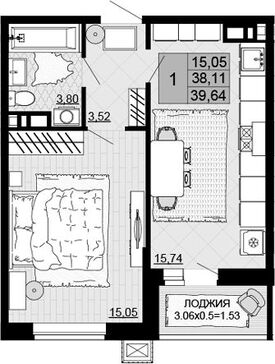 1-комн. квартира фото 0